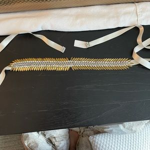 Elizabeth bower wedding belt